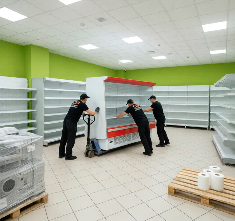 Переезд магазина в Бавлах